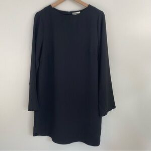 H&M Long Sleeved Black Sheath Dress